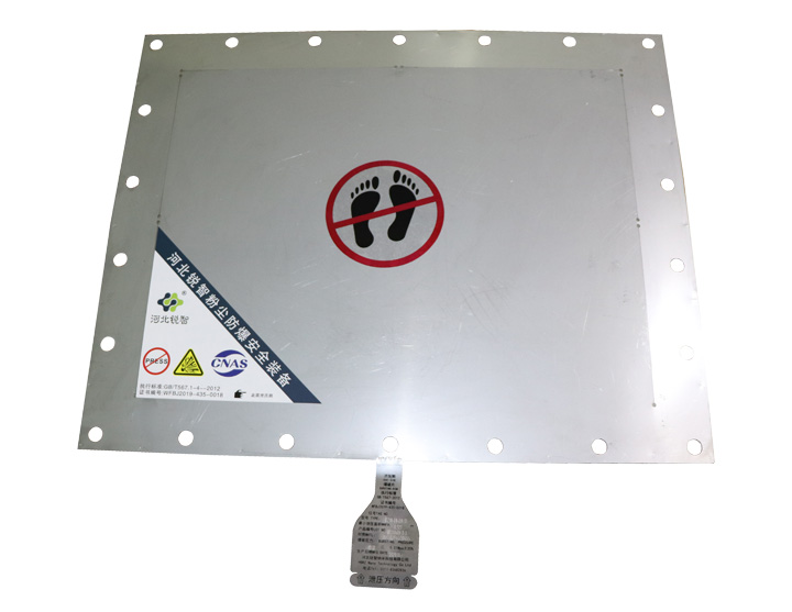 泄爆片、爆破片應用于粉塵除塵，泄爆，泄放壓力，室外型安裝